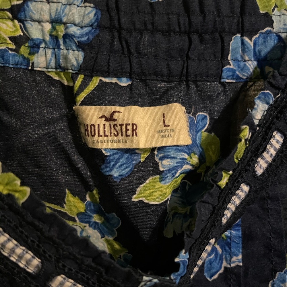 Floral Hollister Tank